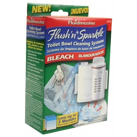 Fluidmaster Fluidmaster Flush N Sparkle Toilet Bowl Cleaning System 8300P8 8300P8